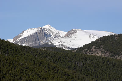 Hallett Peak and Flattop Mountain